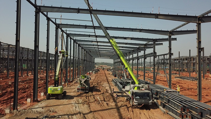 首臺中大挖即將在中聯智慧產業城震撼下線，引領工程機械智造新篇章